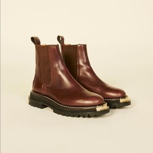 Sandro leather boots